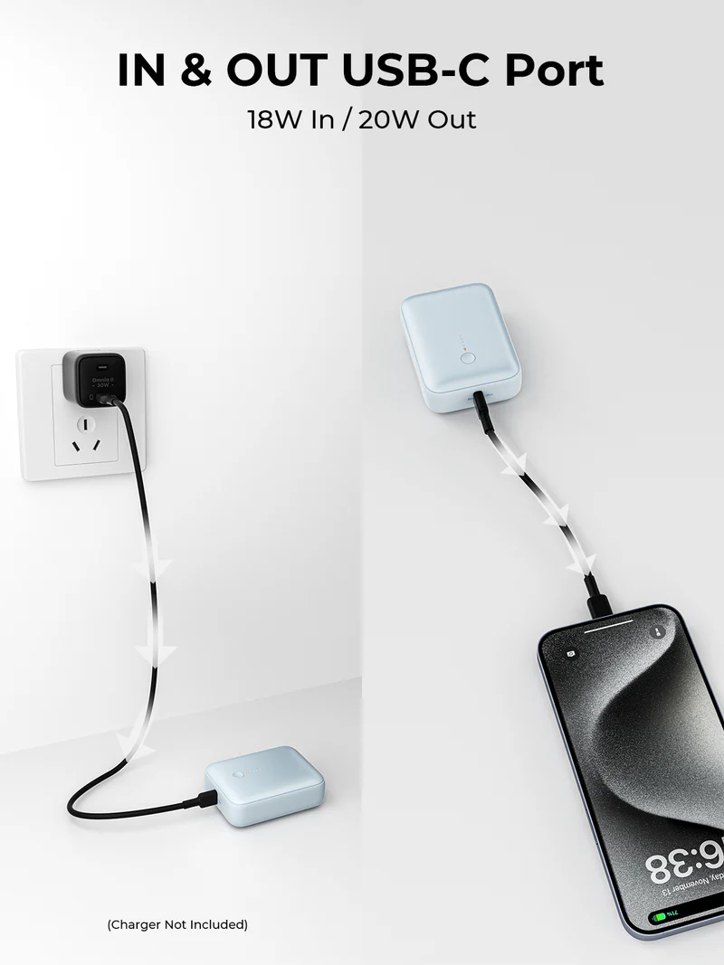  AUKEY Spark Mini 10000 Compact Fast Charging Power Bank